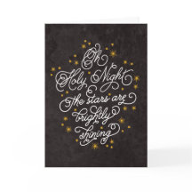 Navidades personalizados con escritura elegante de