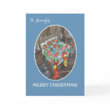 Navidades personalizados: medias de ratones de mad