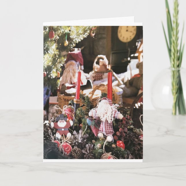 TARJETA FESTIVA NAVIDADES PERSONAS ESPECIALES DE TIEMPO (Anverso)