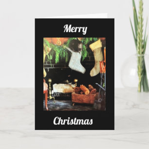 TARJETA FESTIVA NAVIDADES PERSONAS ESPECIALES DE TIEMPO