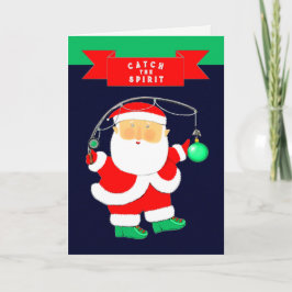 Tarjeta Festiva Navidades pesqueros