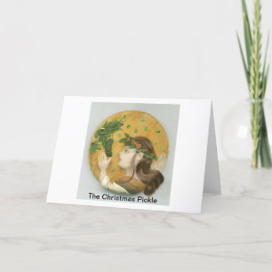 Tarjeta Festiva Navidades Pickle JL Biel 2010