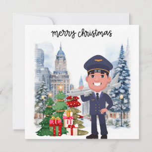 Tarjeta Festiva Navidades piloto en Nueva York