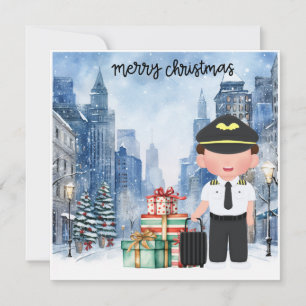 Tarjeta Festiva Navidades piloto en Nueva York