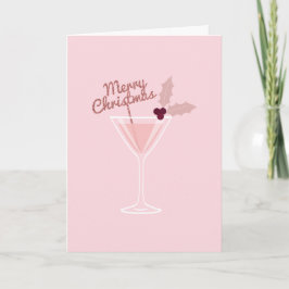 Tarjeta Festiva Navidades Pink Martini