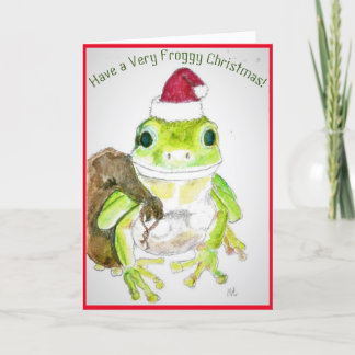 Tarjeta Festiva Navidades plegados/tarjeta de vacaciones