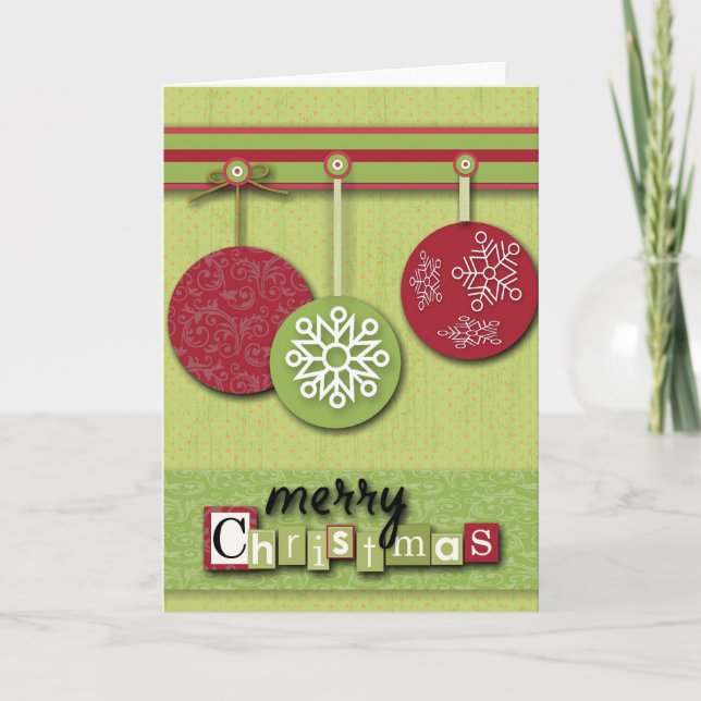 Tarjeta Festiva navidades primitivos del país occidental escandina (Anverso)