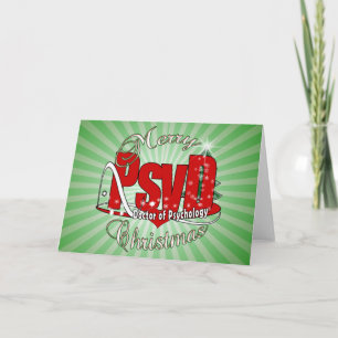Tarjeta Festiva NAVIDADES PsyD Médica de Psicología