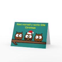 Navidades Quirky Owls