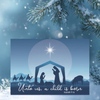 Navidades religiosos Biblia versus Natividad Escen