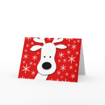 Navidades renos - rojo