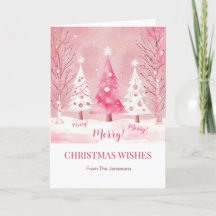 Navidades Retro Blanco Rosa