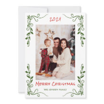 Navidades retro de burla de mano desgarrada foto