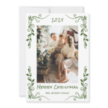 Navidades retro de burla de mano desgarrada foto