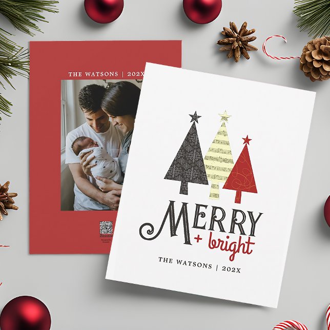 Tarjeta Festiva Navidades rojos moros y brillantes (Subido por el creador)