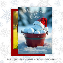 Navidades Rojos Snowden Golf Ball Bucket Photo