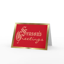 Navidades rojos y de oro por temporada