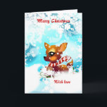 Tarjeta Festiva Navidades románticos<br><div class="desc">Saludos románticos de Navidad</div>