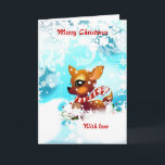 Tarjeta Festiva Navidades románticos<br><div class="desc">Saludos románticos de Navidad</div>