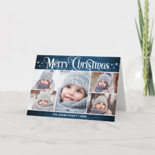 Tarjeta Festiva Navidades rusos 5 FOTOS Saludo