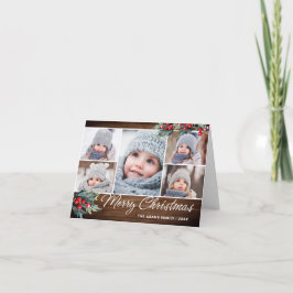 Tarjeta Festiva Navidades rusos 5 FOTOS Saludo