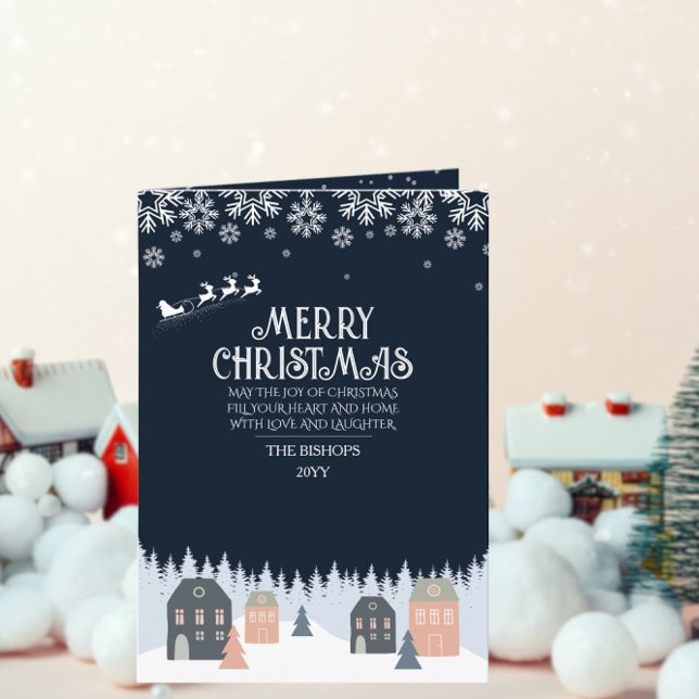 Tarjeta Festiva Navidades rusos de invierno fotográfico (Subido por el creador)