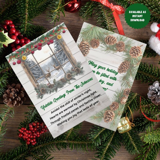 Tarjeta Festiva Navidades rusos Yuletide Greeting (Subido por el creador)