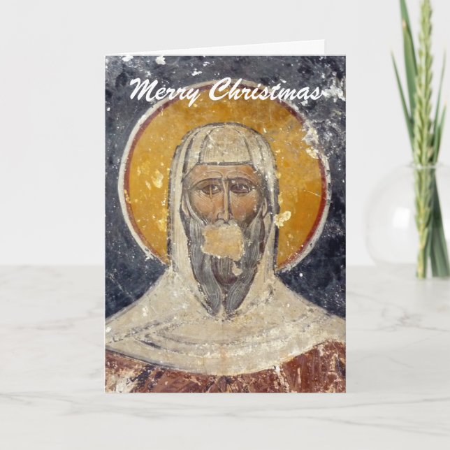 Tarjeta Festiva navidades saint art (Anverso)