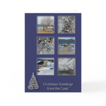 Navidades saludando desde la costa