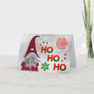 Tarjeta Festiva Navidades Santa