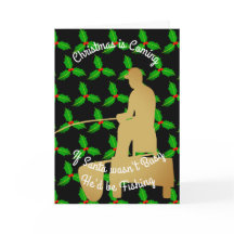 Navidades Santa estaría pescando