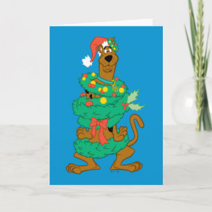 Tarjeta Festiva Navidades Scooby