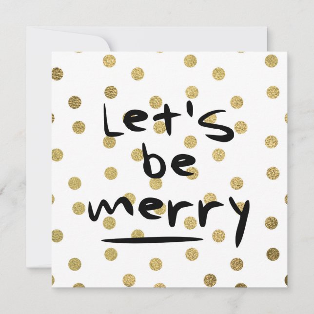 Tarjeta Festiva Navidades Seamos el patrón de los puntos de Reliev (Anverso)