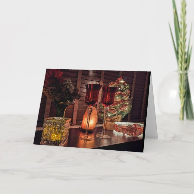 Tarjeta Festiva Navidades SIMPLE JOYS GREETING (Anverso)