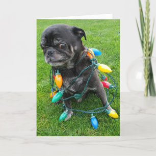 Tarjeta Festiva Navidades sin ángulos