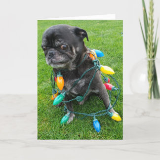 Tarjeta Festiva Navidades sin ángulos