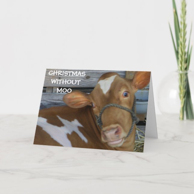 TARJETA FESTIVA NAVIDADES SIN MOO (PERDONES) (Anverso)