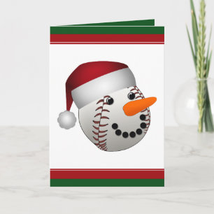 Tarjeta Festiva Navidades Snowman