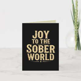 Tarjeta Festiva Navidades sobrios