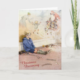 Tarjeta Festiva Navidades Soñando - Honor C Appleton