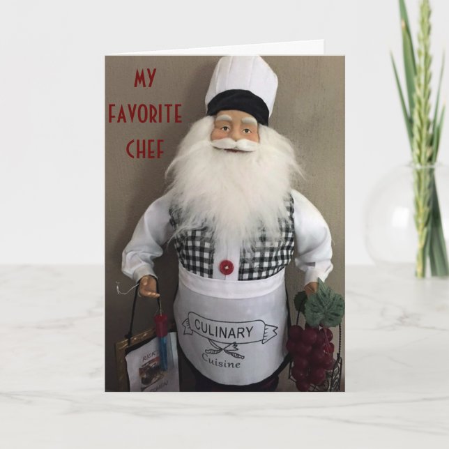 TARJETA FESTIVA NAVIDADES SORPRENDIDOS POR MYGUY/FAVORITE COOK (Anverso)