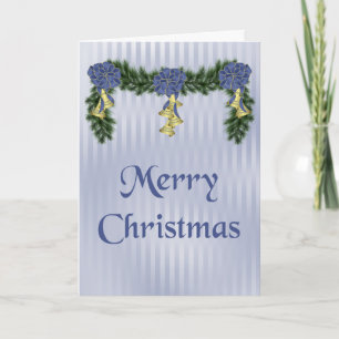 Tarjeta Festiva Navidades Swag