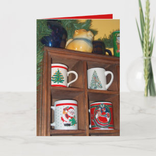Tarjeta Festiva Navidades Tarjeta/Navidades Mugs