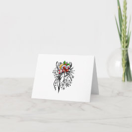 Tarjeta Festiva Navidades Tattoo