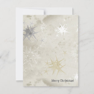 Tarjeta Festiva Navidades textuales de los grupos de Faint Beige G