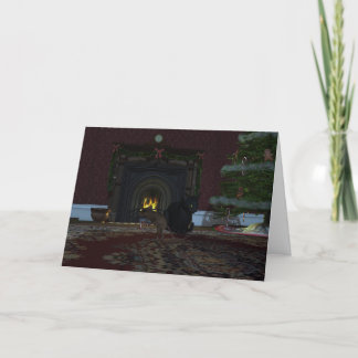 Tarjeta Festiva Navidades Thief