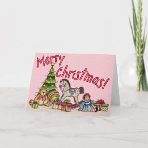 Tarjeta Festiva Navidades Toys