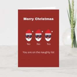 Tarjeta Festiva Navidades traviesos