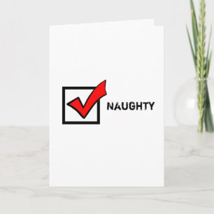Tarjeta Festiva navidades "traviesos"