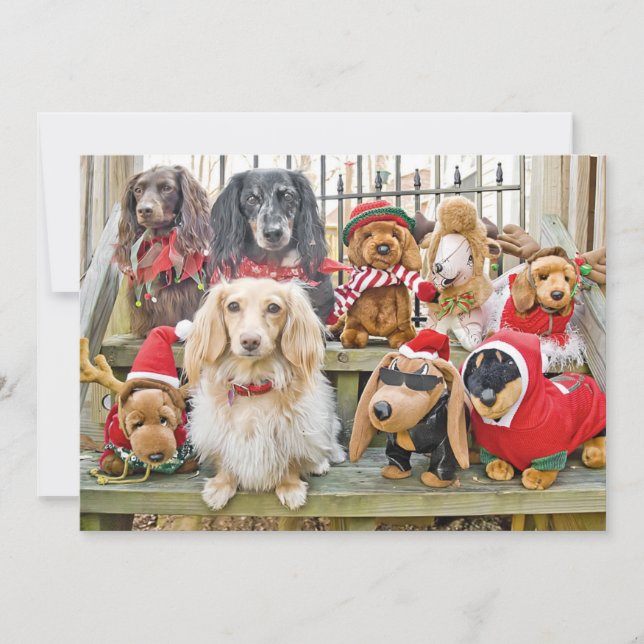 Tarjeta Festiva Navidades unen a toda la familia (Anverso)